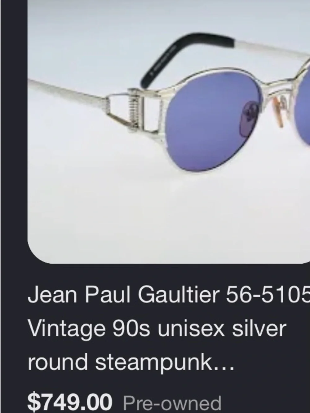 Jean Paul Gaultier designer jean